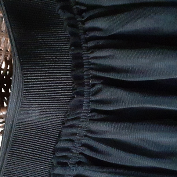 Nwt black sheer lined skirt - Picture 2 of 6